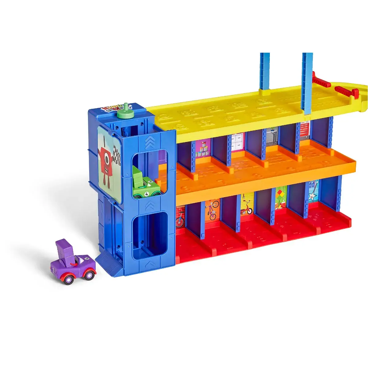 Learning Resources - Numberblocks Counting Car Garage - Image 3