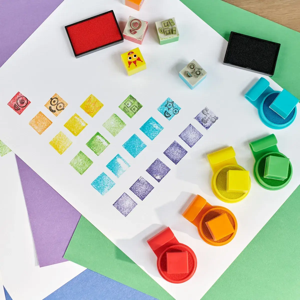 Numberblocks Stampoline Park Stamp Activity Set - Image 2