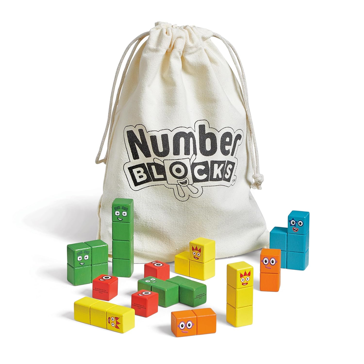Numberblocks Wooden Building Blocks Activity Set - Image 3