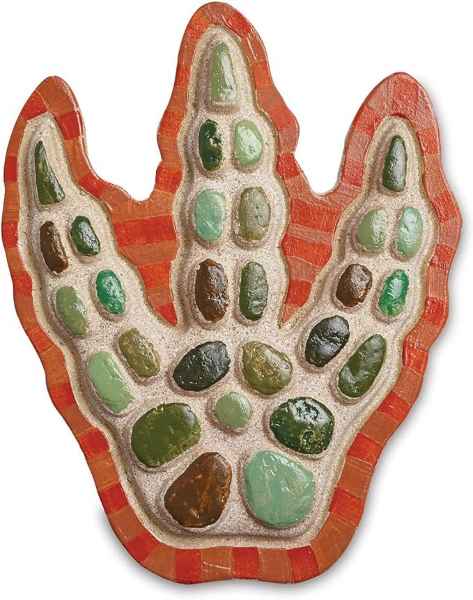 Paint Your Own Stepping Stone: Dinosaur Footprint - Image 2