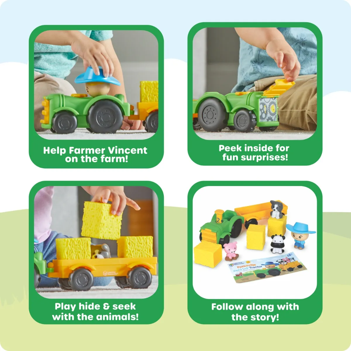 Peeksville Haul & Seek Tractor - Image 6