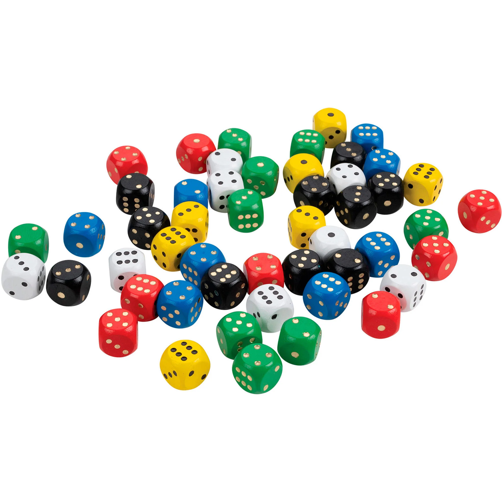 Philos Wooden Dice 16mm 50 Pieces - Image 3