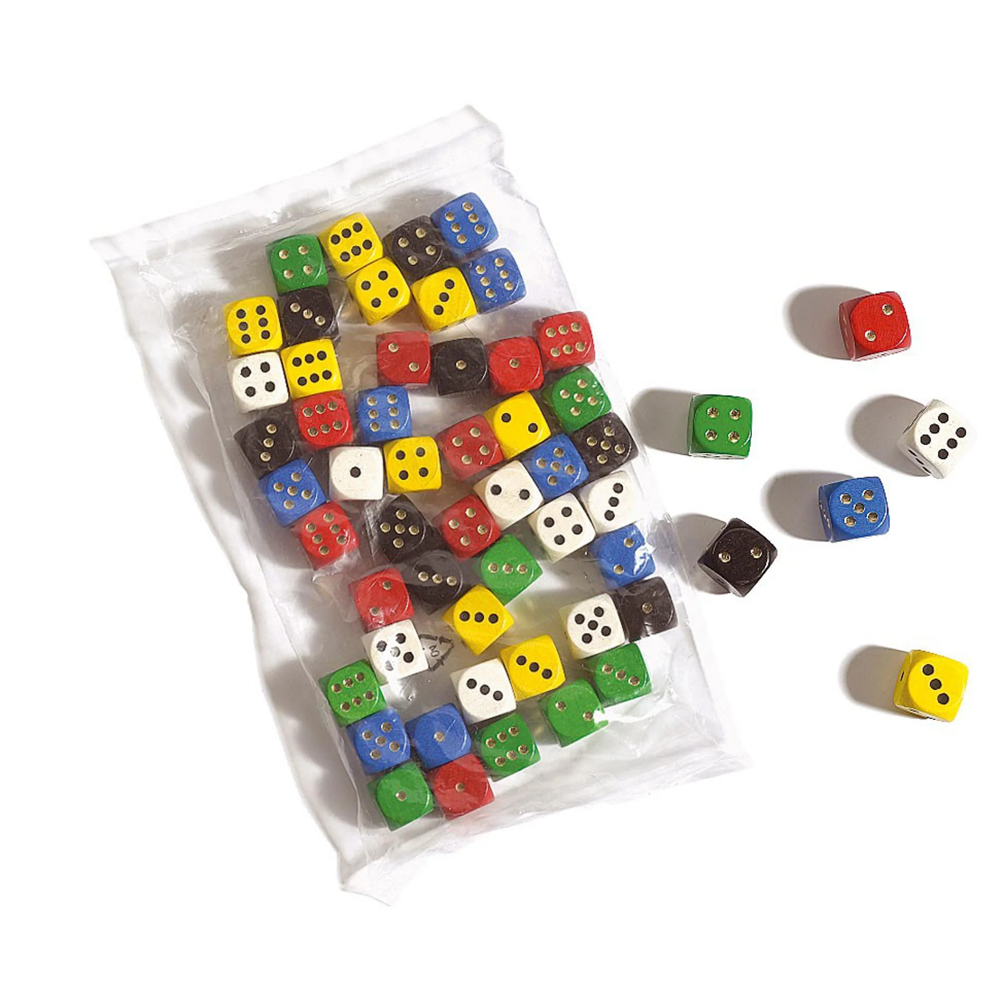 Philos Wooden Dice 16mm 50 Pieces - Image 4