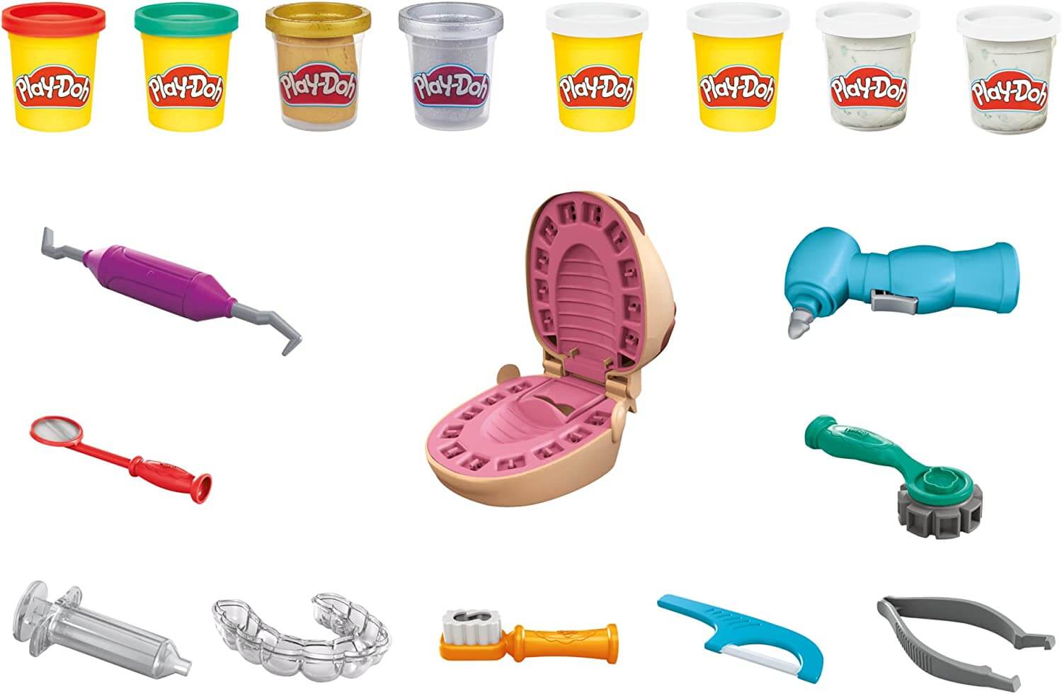 Play-Doh Drill 'n Fill Dentist Playset - Image 2