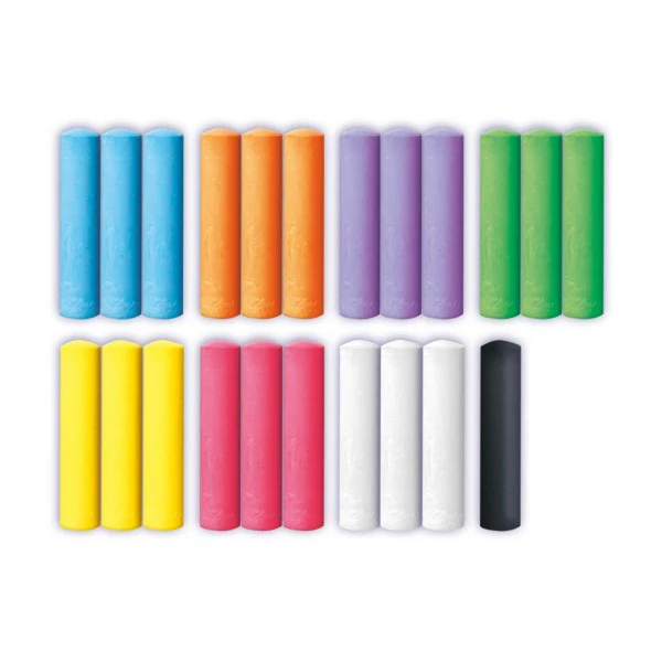 Playground Chalk 22pcs Bucket - Image 3