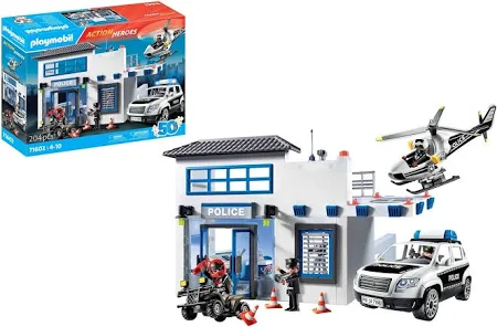 Playmobil Action Heroes - Police Station - 71602 - 204 Pcs - Image 2