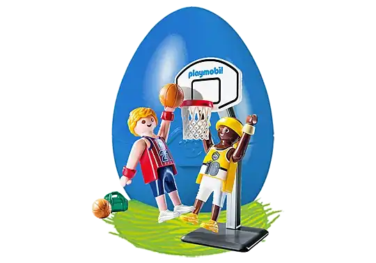 Playmobil Easter One-on-One Basketball Gift Egg - Image 2