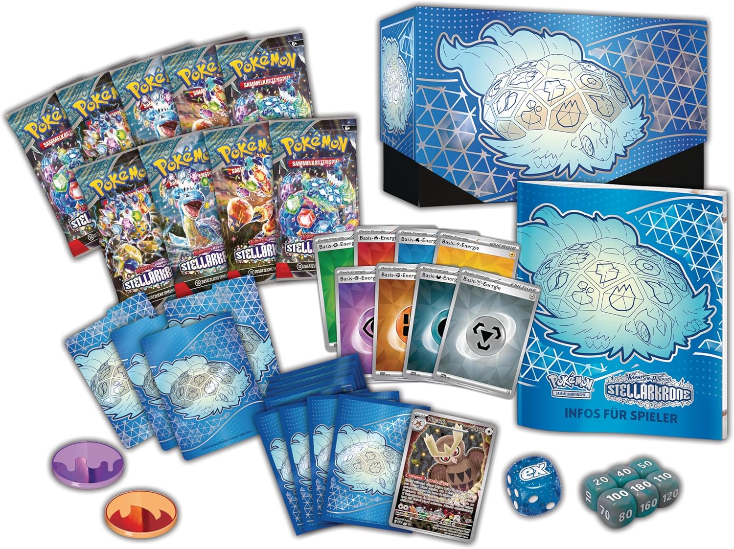 Pokemon Scarlet & Violet Stellar Crown Elite Trainer Box - Image 4