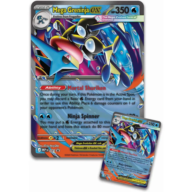 Pokemon TCG Mega Greninja EX Premium Collection - Image 3
