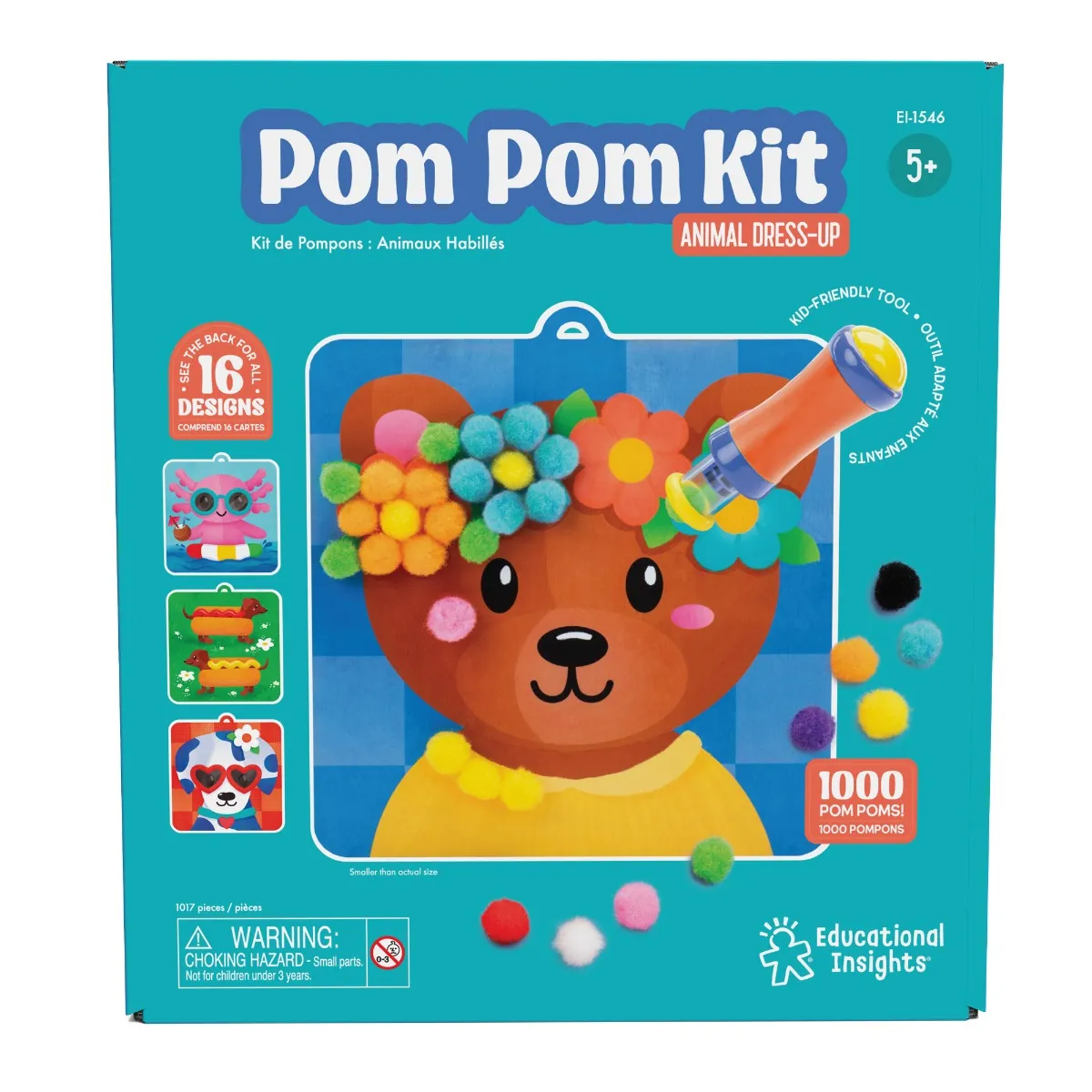 Pom Pom Kit Animal Dress-Up - Image 3
