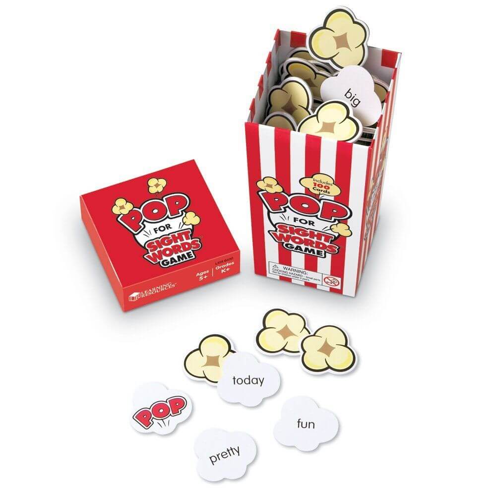 Pop for Sight Words Learning Resources