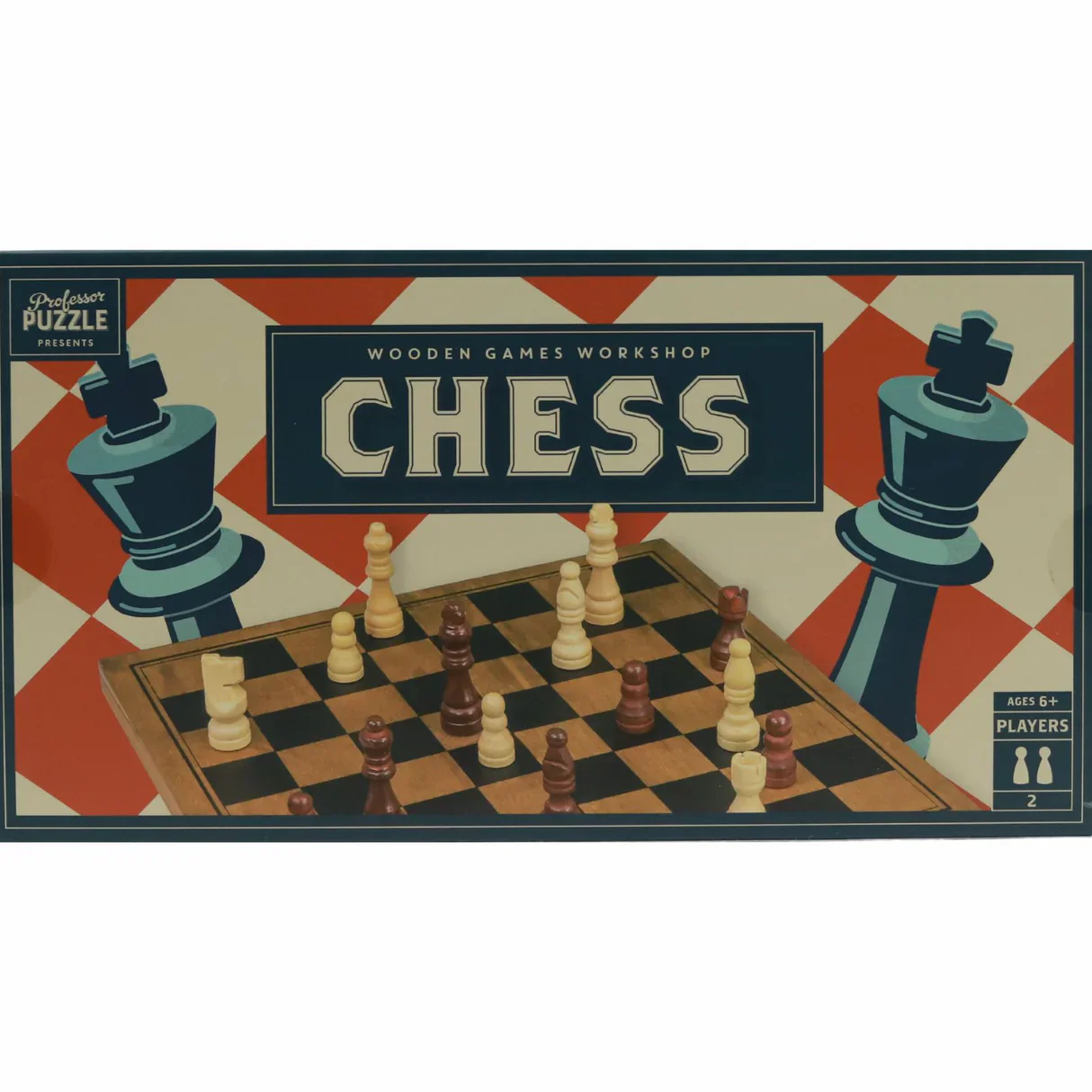 Professor Puzzle Wooden Chess - Image 2