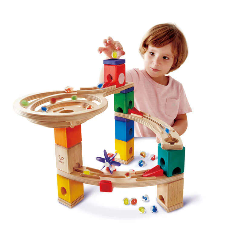 Race To The Finish Quadrilla Marble Run - Image 3
