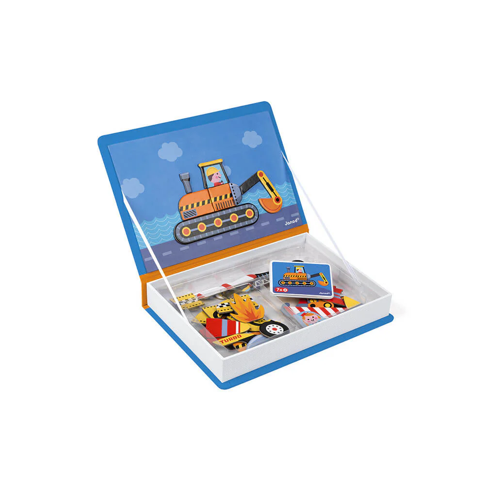 RACERS MAGNETI'BOOK Janod Age 3+ - Image 3