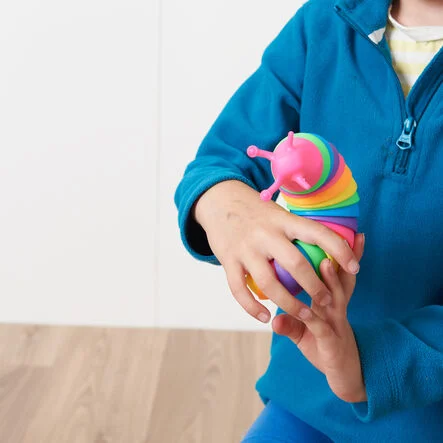 Rainbow Fidget Slug Toy - Image 3