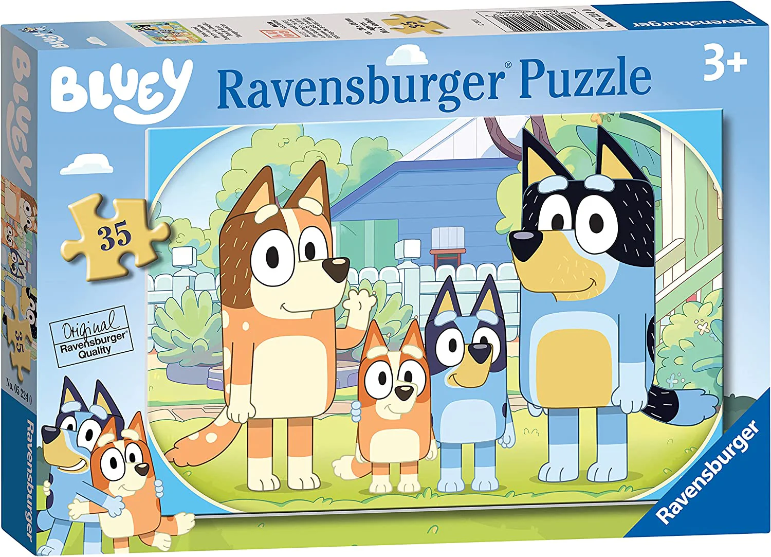 Ravensburger Bluey - 35 Piece Jigsaw Puzzle