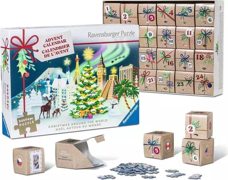Ravensburger Christmas Puzzle Advent Calendar - Image 3