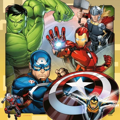 Ravensburger Marvel Avengers Assemble 3x 49 piece Jigsaw Puzzles - Image 4