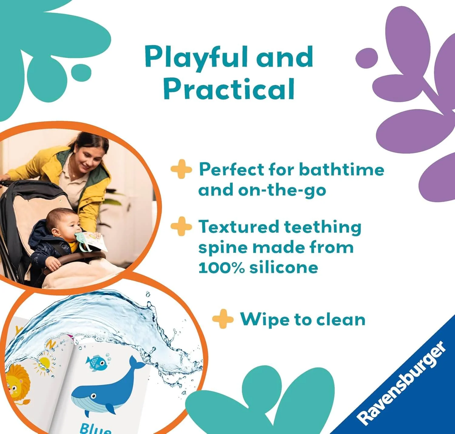 Ravensburger Play+ Flip & Pop My First Teething Book - Image 8