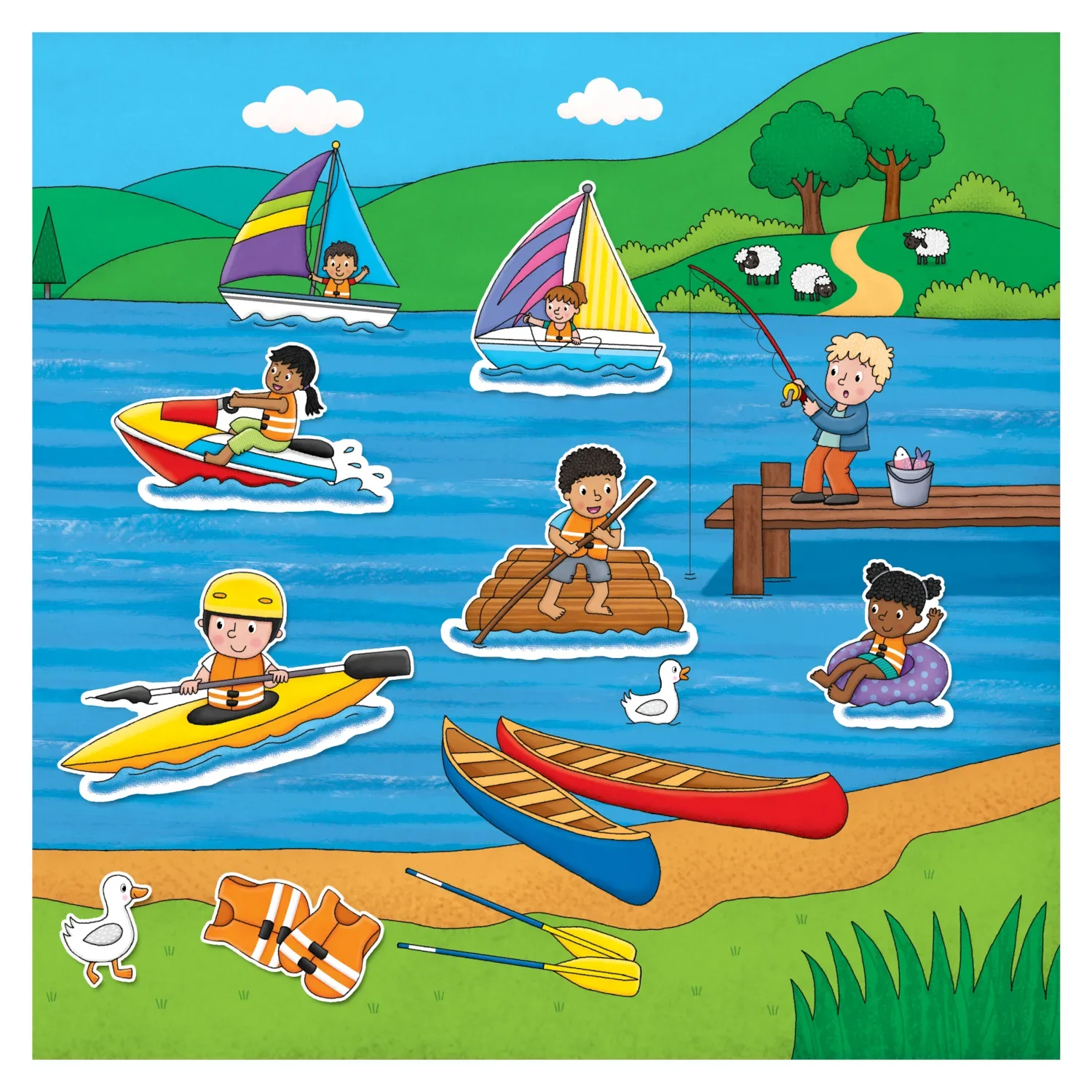 Reusable Sticker Book Sports - Image 2