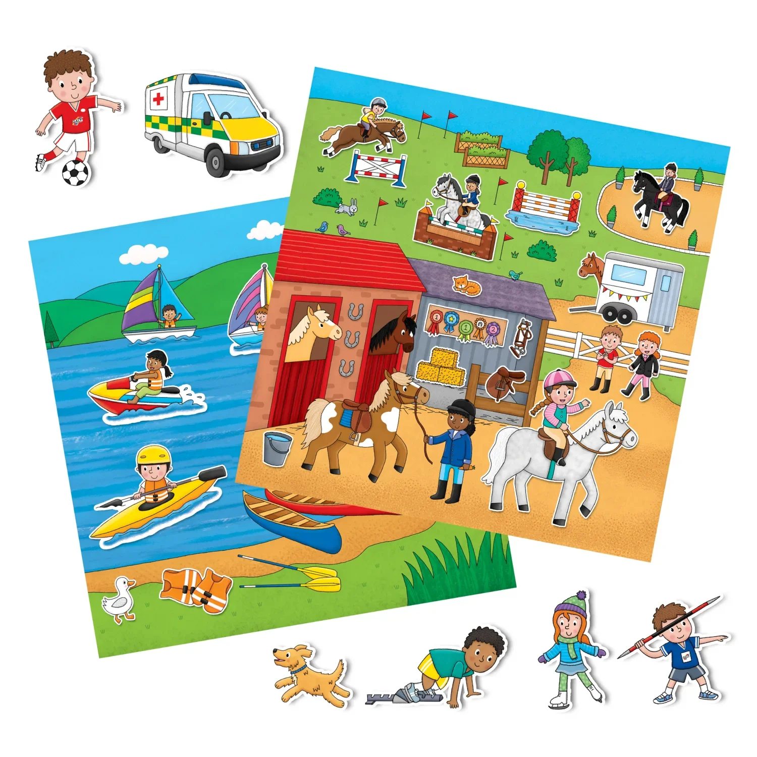 Reusable Sticker Book Sports - Image 4