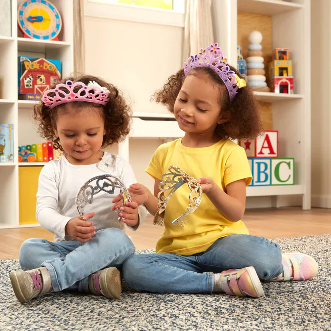Role Play Collection - Crown Jewels Tiaras Melissa & Doug - Image 3