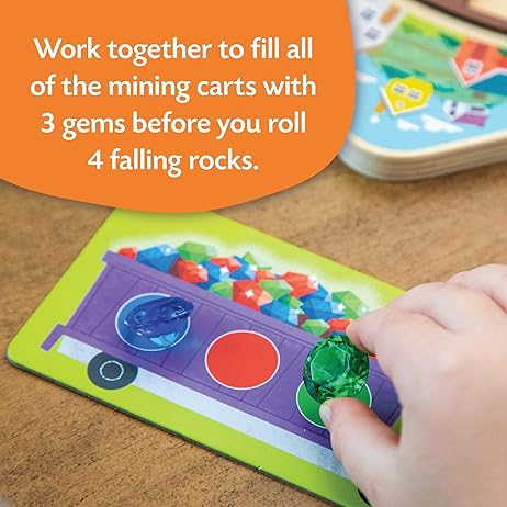 Round the Mountain Cooperative Train Game Peaceable Kingdom - Image 7