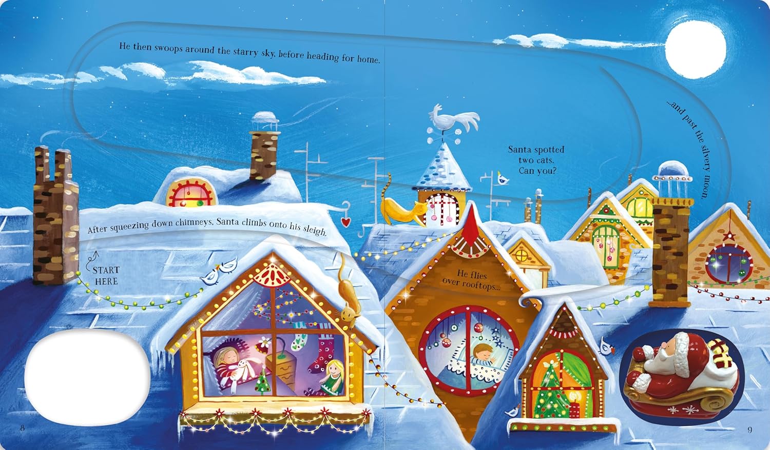 Wind-Up Santa's Sleigh - Image 4