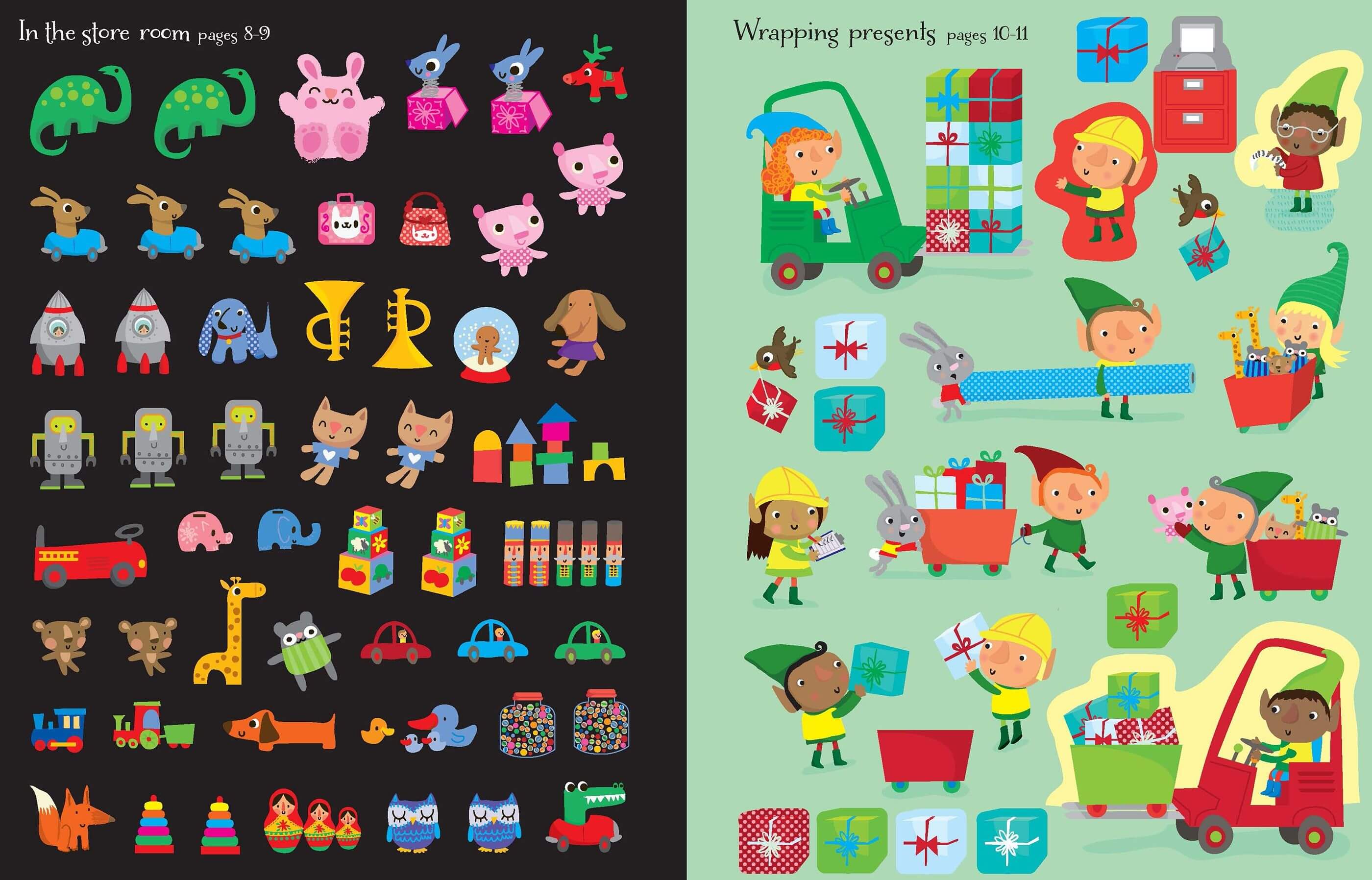 Santa's Elves Sticker Book - Image 3