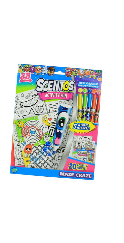 Scentos On The Go Activities Dot to Dot