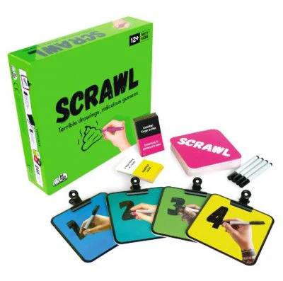 Scrawl Family Party Game - Image 2