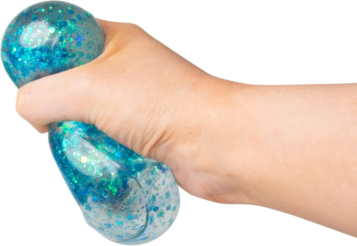 Scrunchems Glitter Sugar Cube – Sparkly Squishy Sensory Toy - Image 3