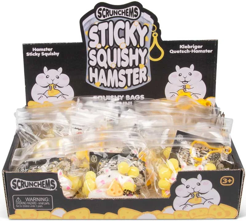 Scrunchems Sticky Squishy Hamster - Image 2