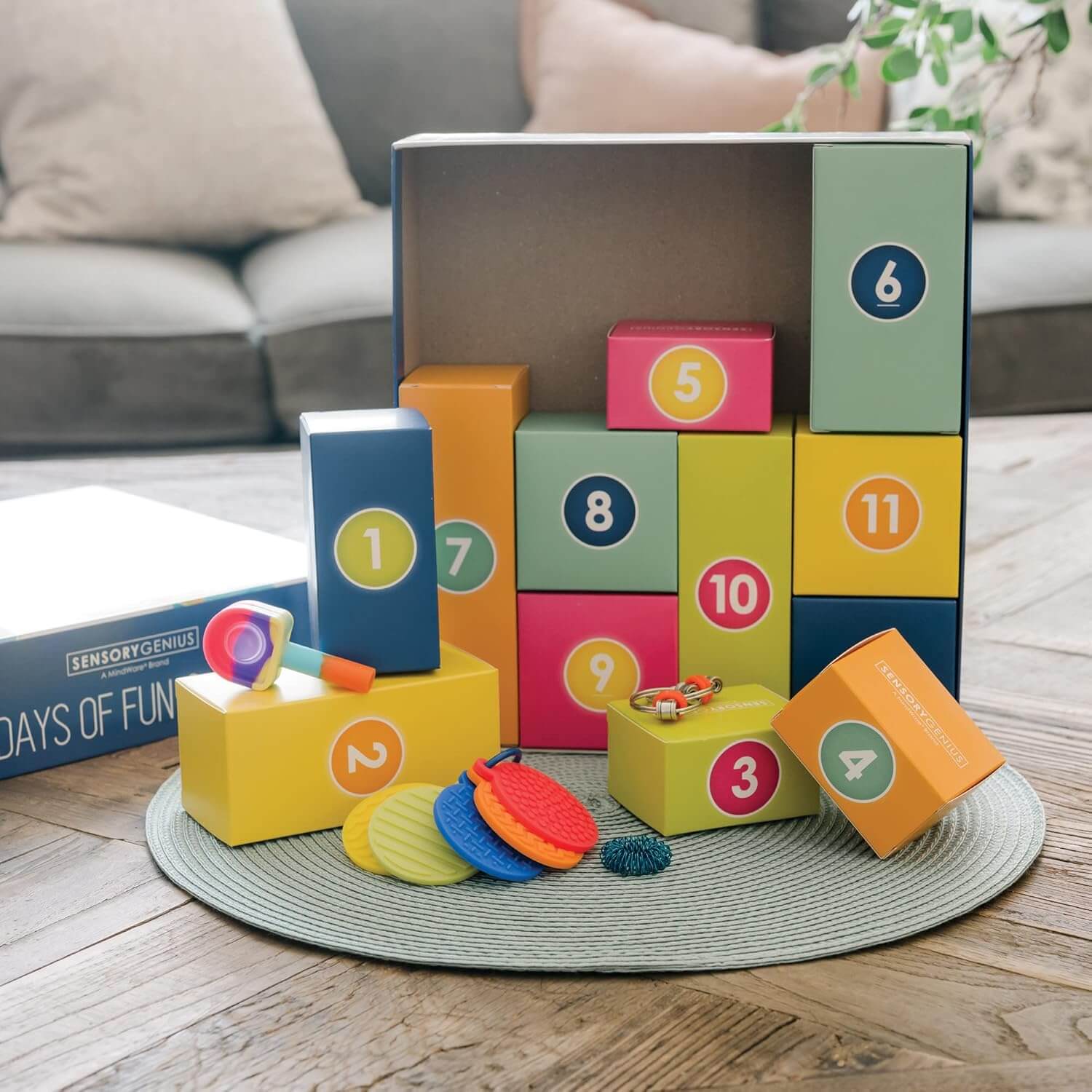 Sensory Genius 12 Days of Fun & Focus Pack - Fun Fidget Advent Calendar - Image 2