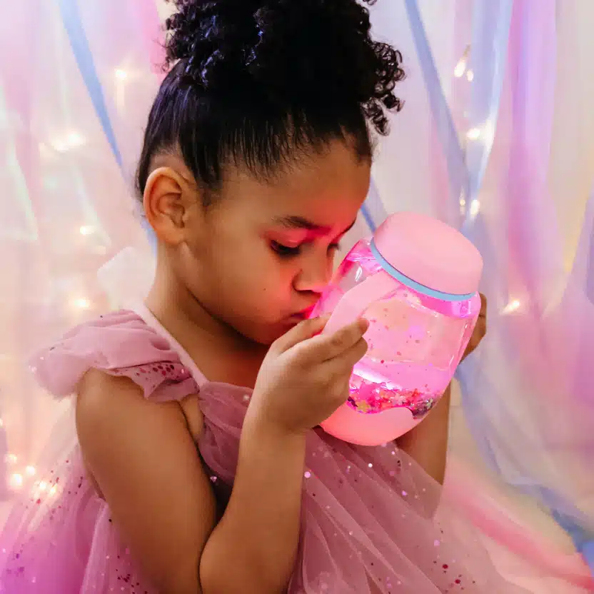 Sensory Play Jar- Pink - Image 3