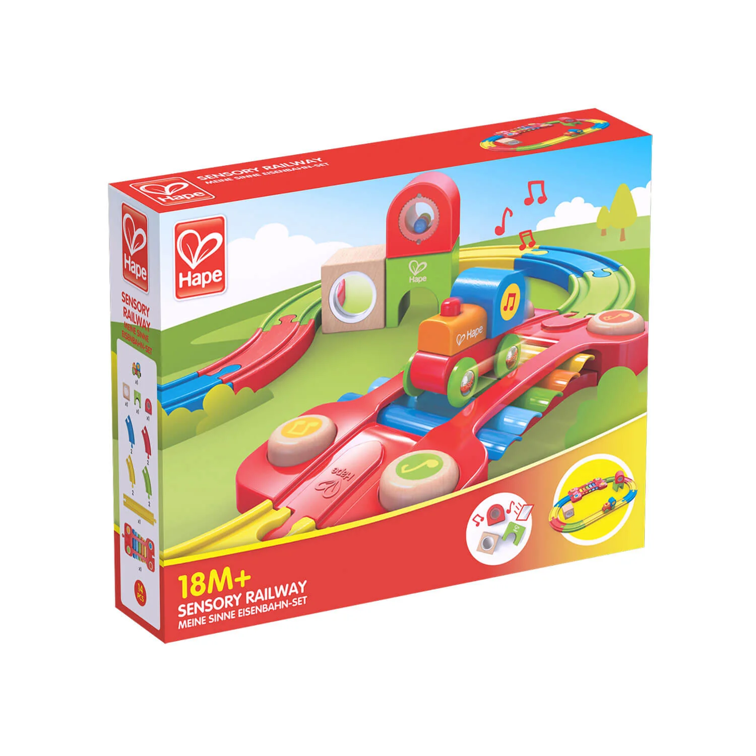 Sensory Railway Train Set Hape - Image 3