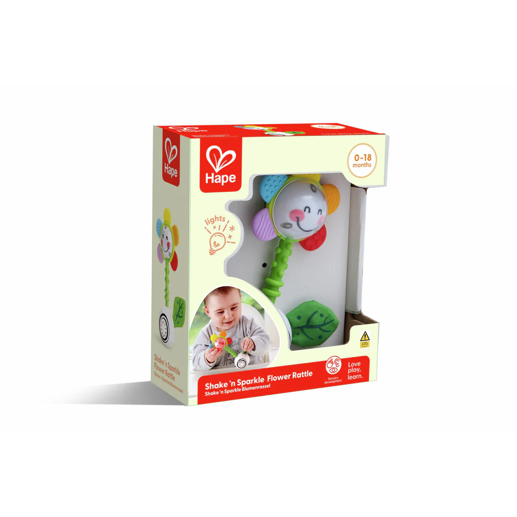 Shake & Sparkle Flower Rattle - Image 2