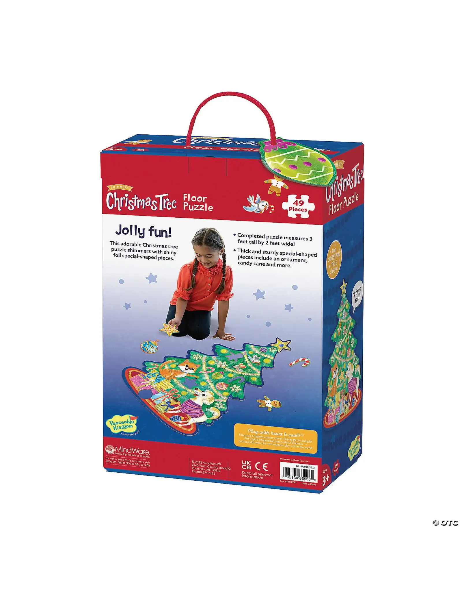 Shimmery Christmas Tree Jigsaw 49pcs - Image 3