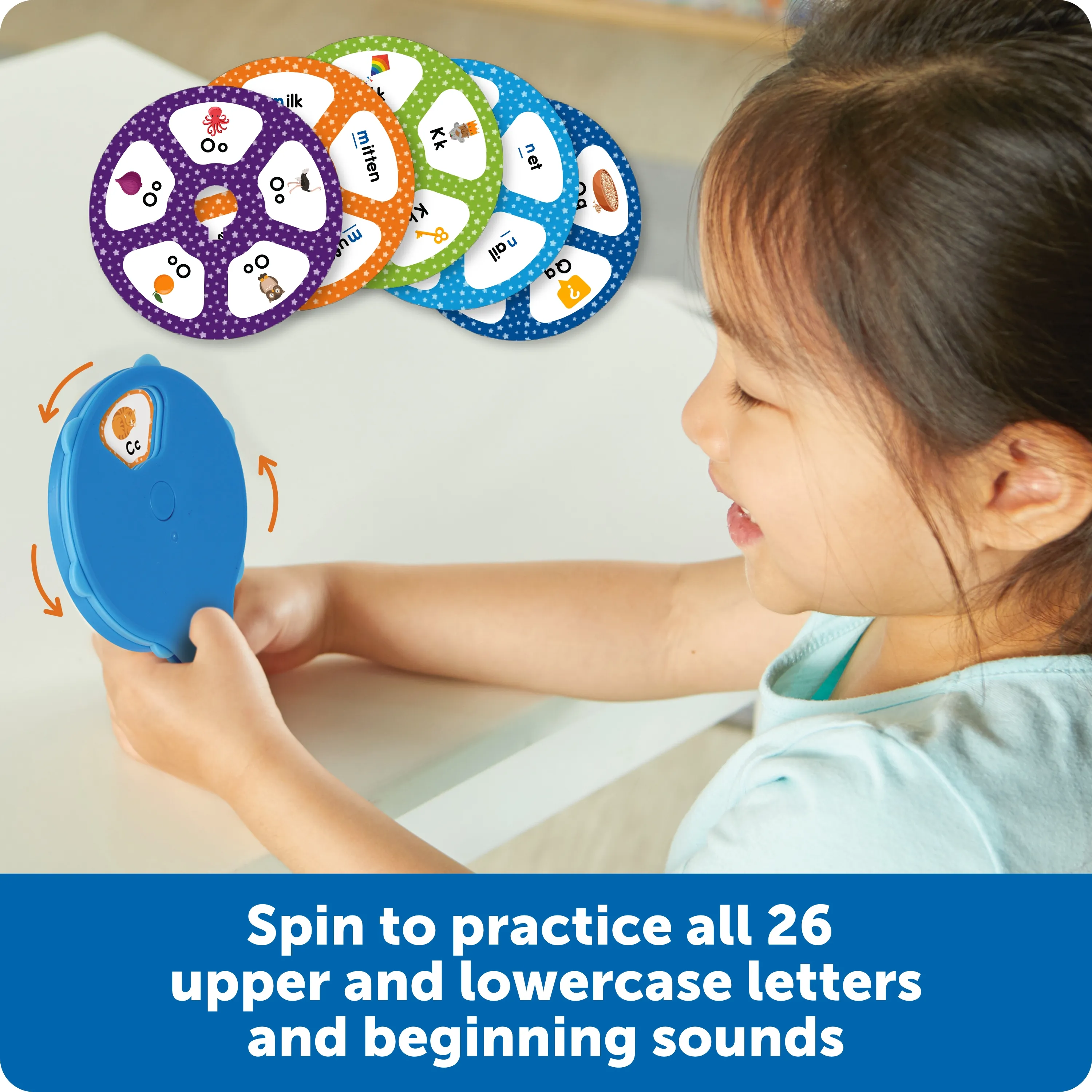 Skill Builders! Letter Quiz Wheel - Learning Resources - Image 6