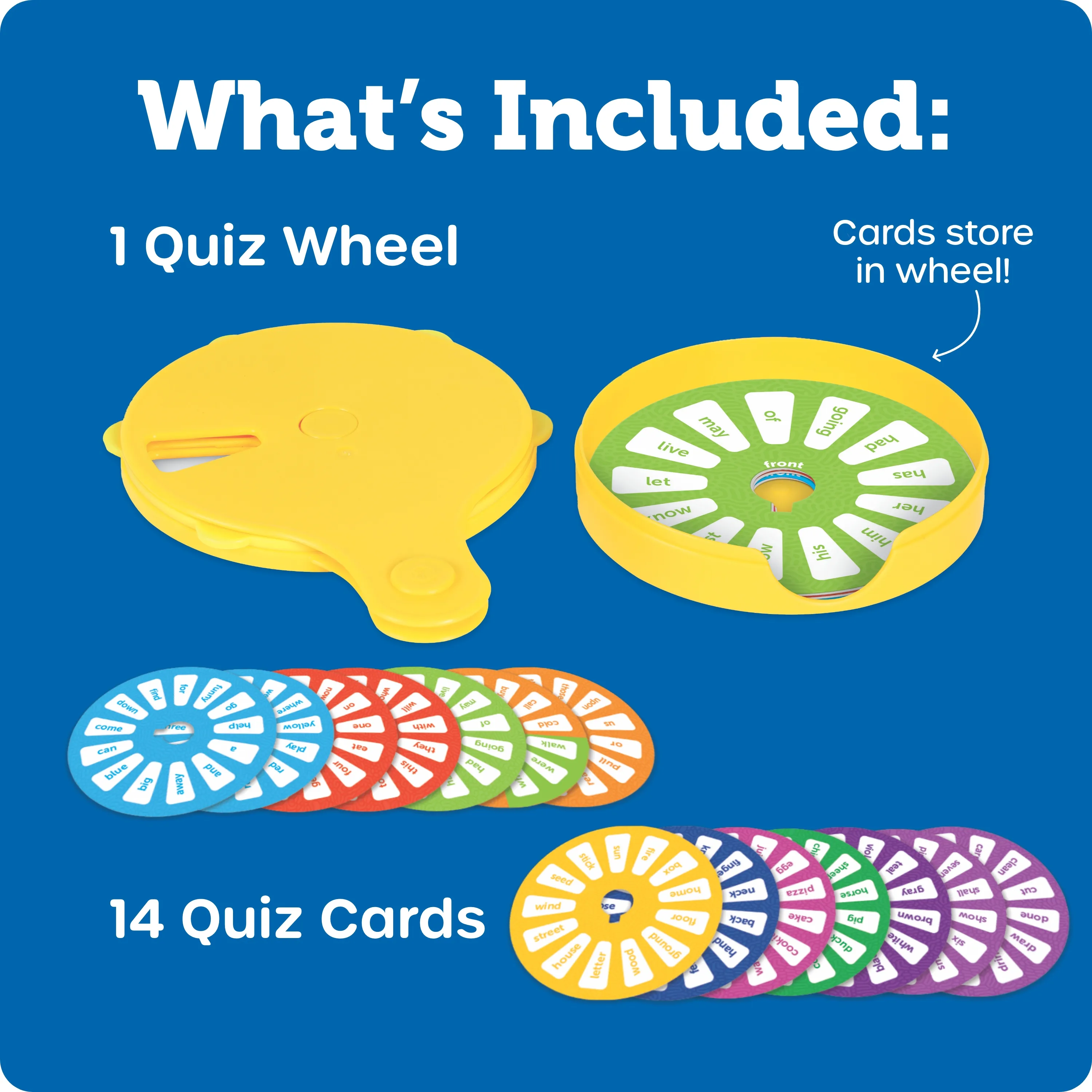Skill Builders! Sight Words Quiz Wheel - Image 2