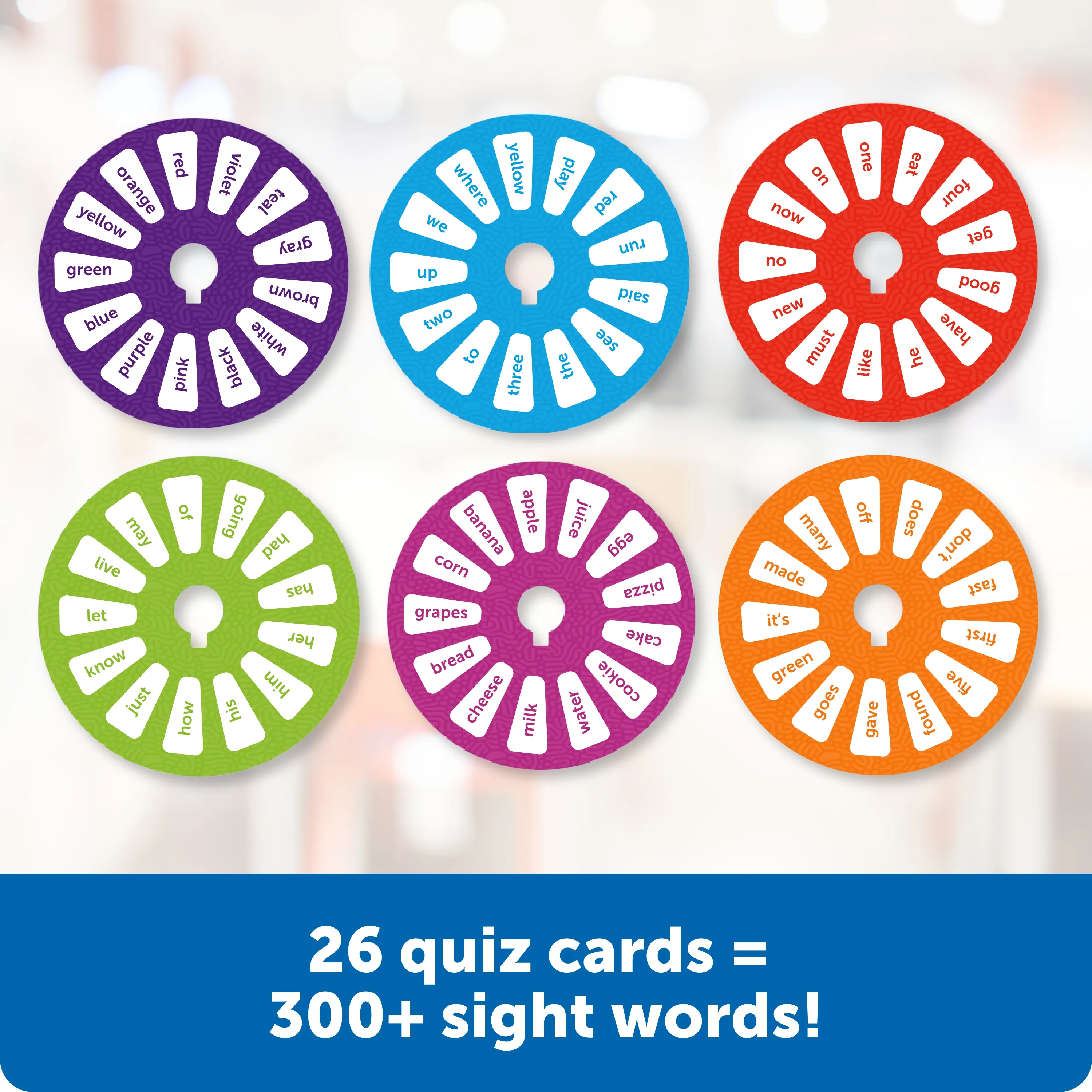 Skill Builders! Sight Words Quiz Wheel - Image 3