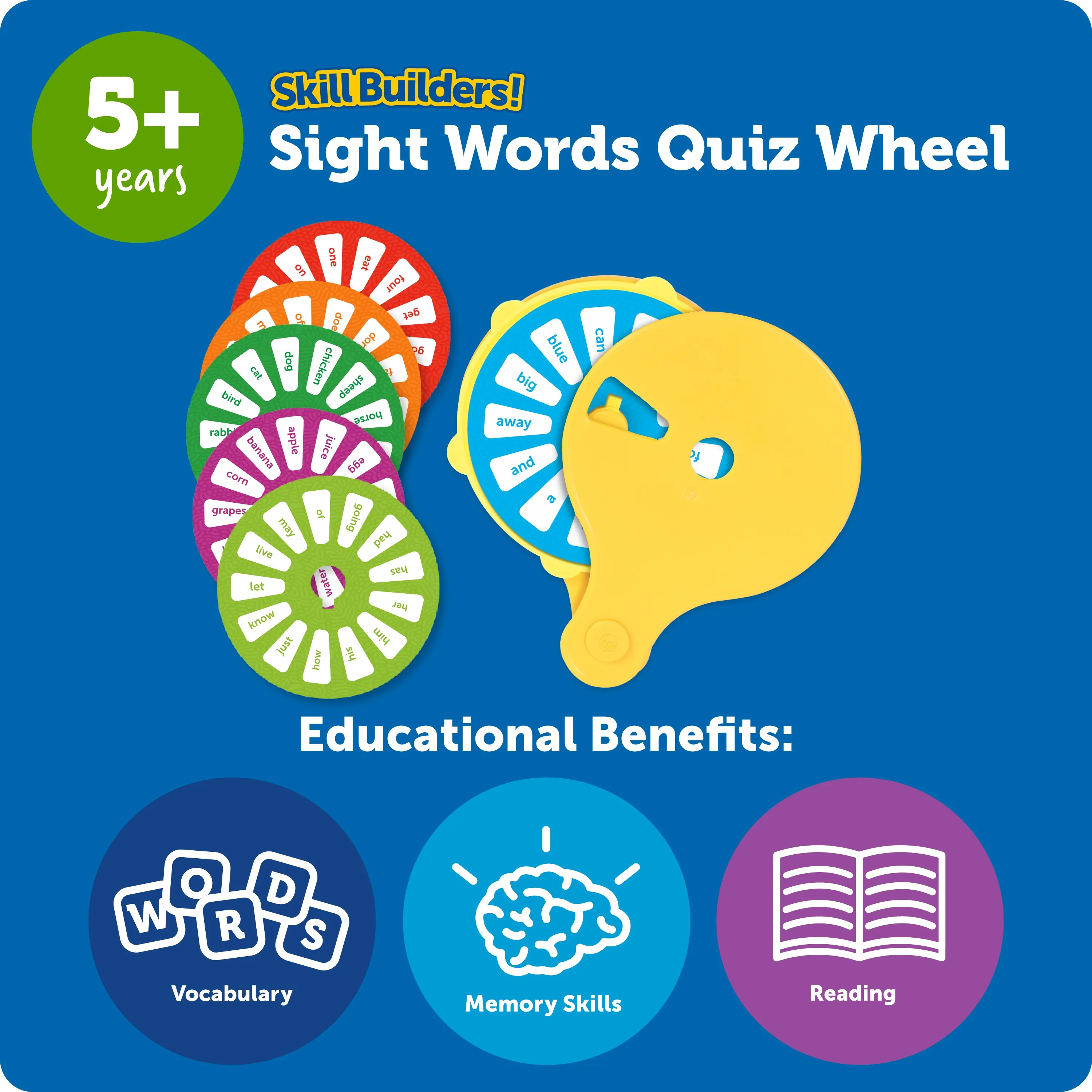 Skill Builders! Sight Words Quiz Wheel - Image 4