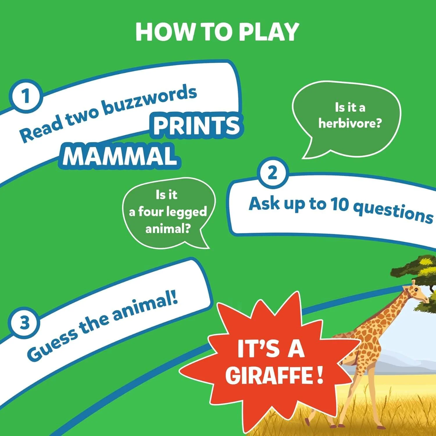 Skillmatics Card Game - Guess in 10 Animal Planet - Image 3