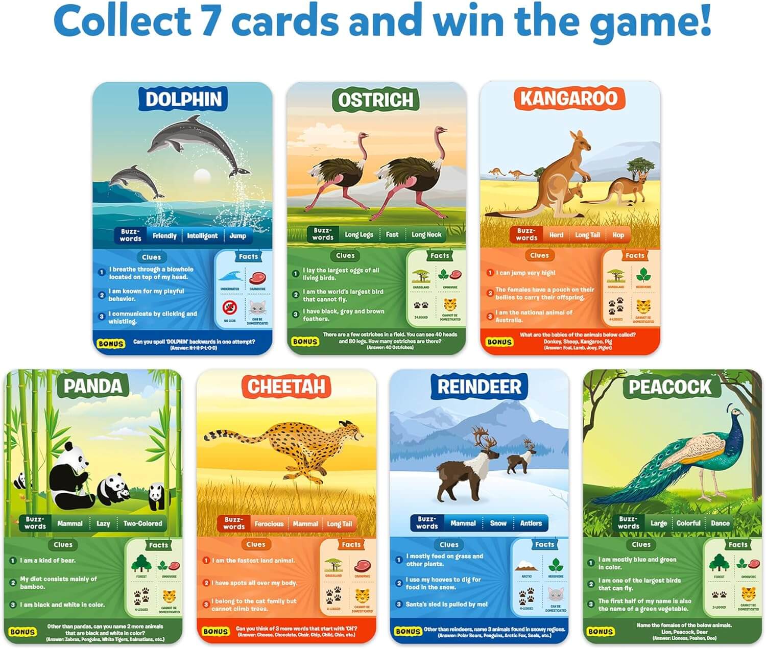Skillmatics Card Game - Guess in 10 Animal Planet - Image 4