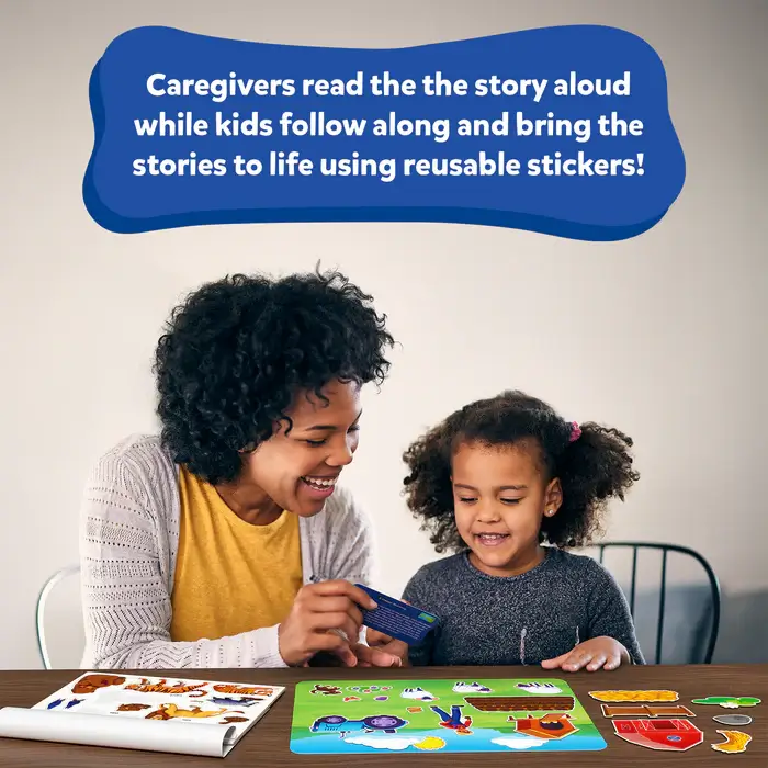 Skillmatics Reusable Sticker Stories: Animal Adventure - Image 4
