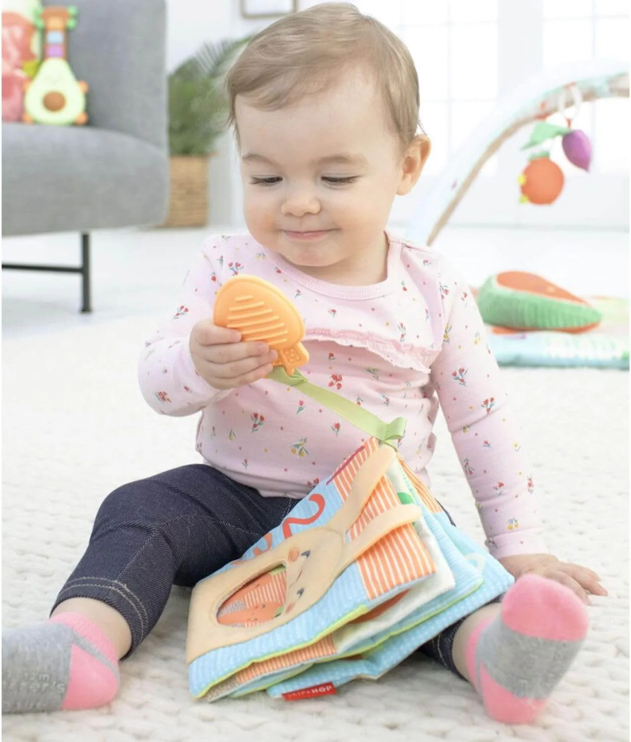 Skip Hop Soft Baby Activity Book, Farmstand - Image 3