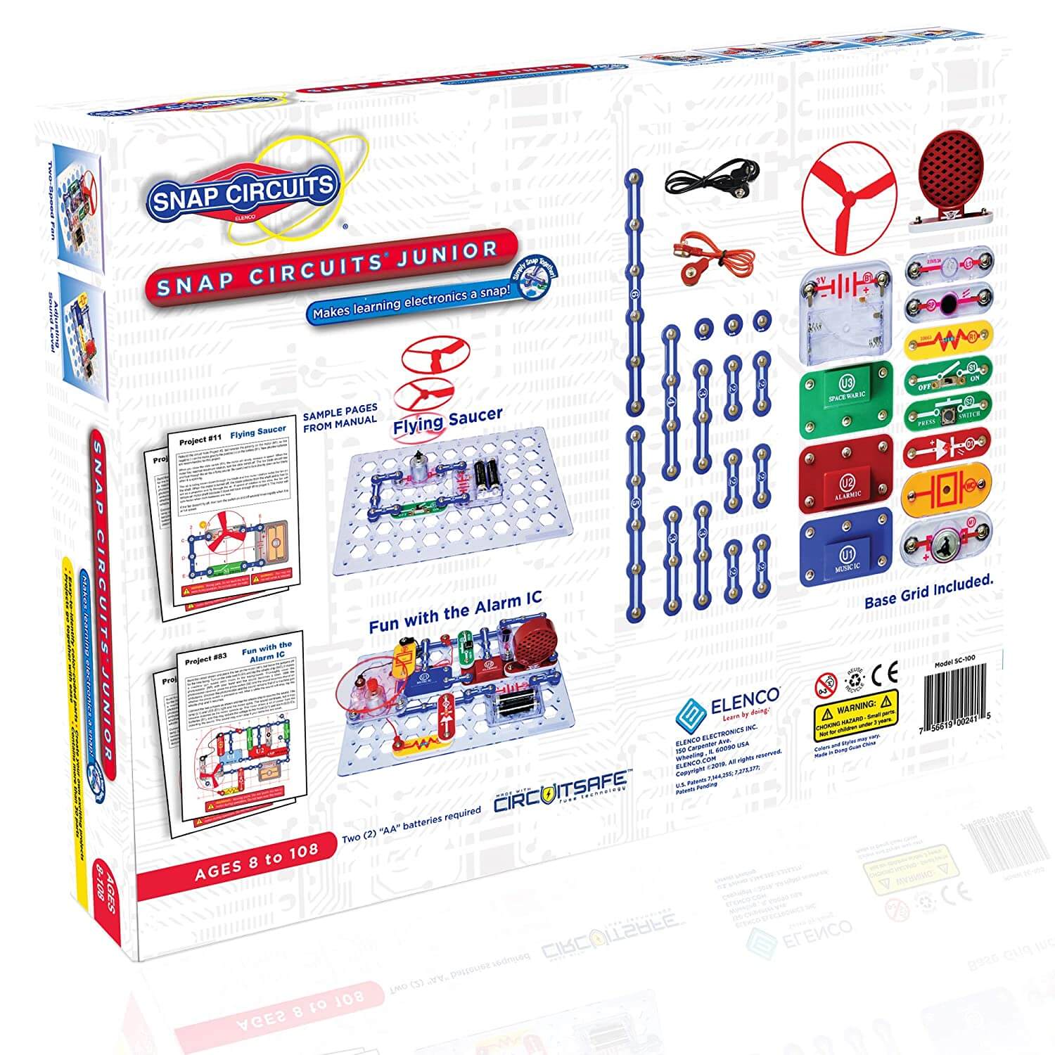 Snap Circuits Jr. SC-100 Electronics Discovery Kit - Image 3