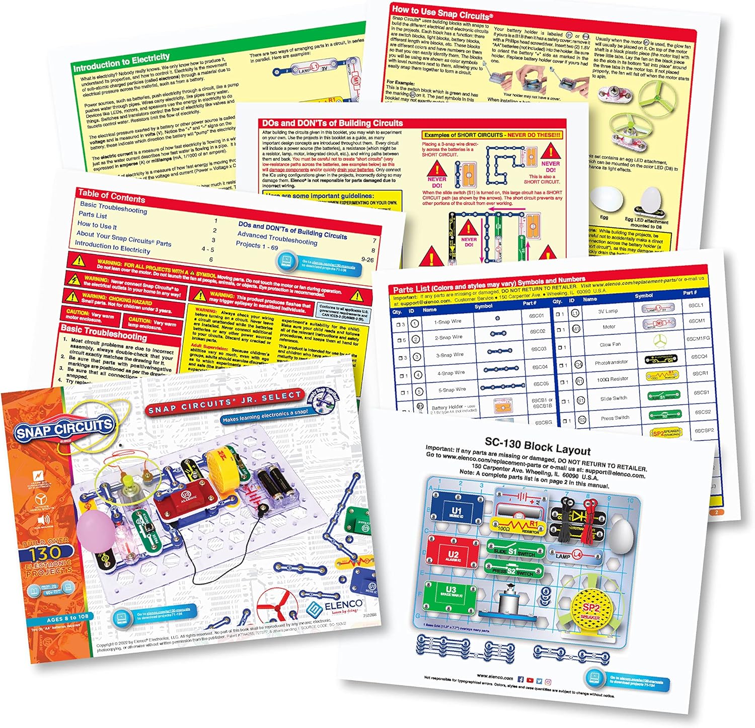 Snap Circuits Over 130 Projects - Image 4