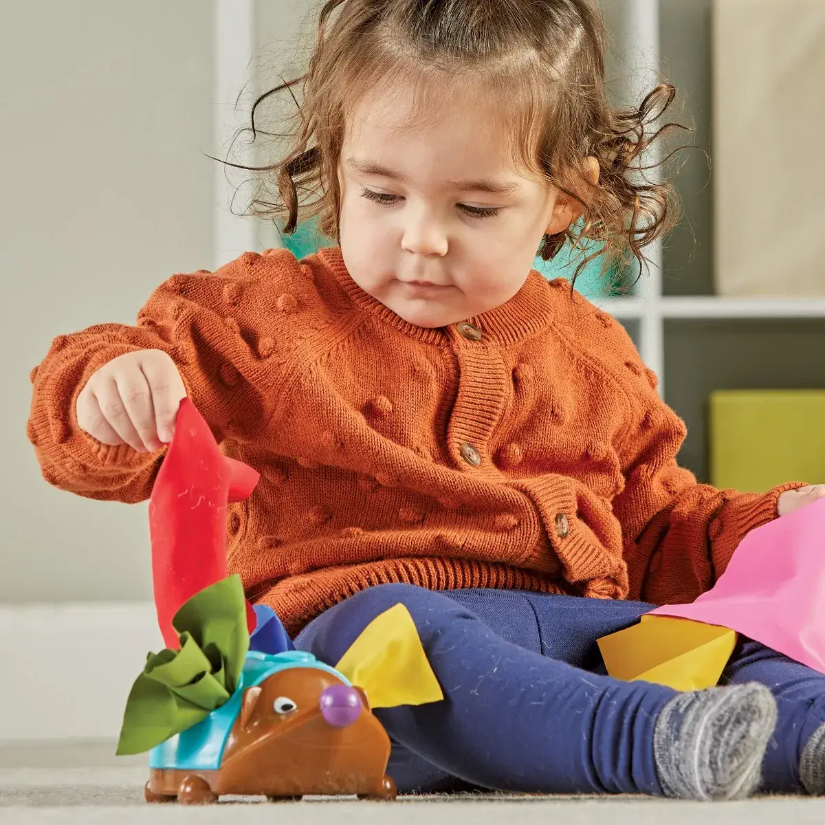 Spike The Fine Motor Hedgehog® Tissue Pal™ - Image 2