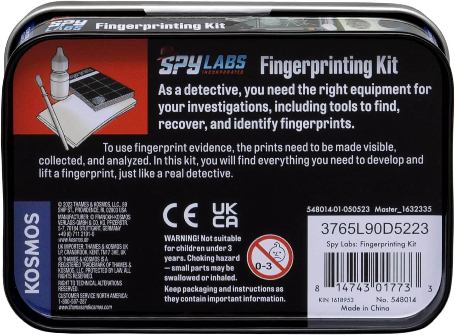 Spy Labs Fingerprinting Kit - Thames and Kosmos - Image 2